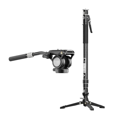 Pineta Peak FH75S三脚 ビデオ雲台 未使用収納袋付 Amazon | YC Onion Pineta Pro カーボンファイバー 一脚 FH60S ビデオ