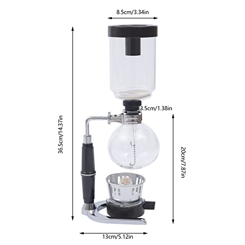 Cafetera de vacío semiautomática 360 mL miniatura 7