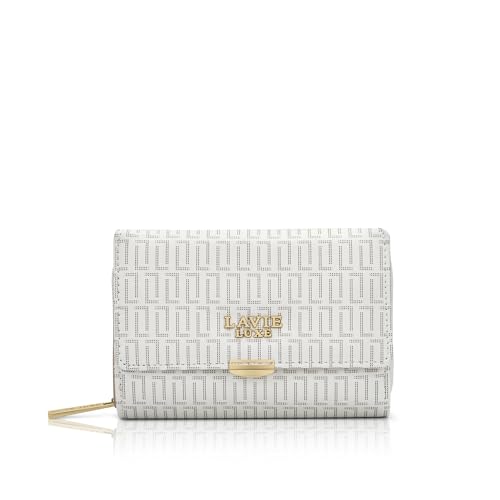 Image of Lavie Luxe Women's Lucie Emboss Medium Trifold Wallet | Gift for Women