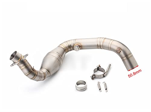 Silenciador 51mm para BMW G310GS cabezales de escape y tubo de enlace codo inferior slip-on