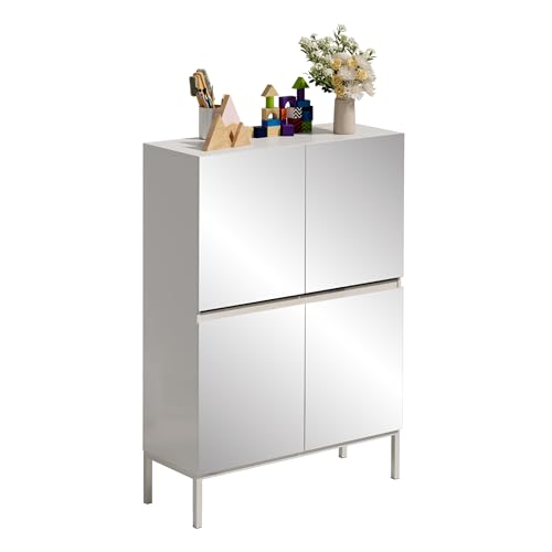 ▤Struttura Compatta e Versatile▤ Grazie al design verticale, armadio ottimizza lo spazio senza occupare area sul pavimento. Perfetto per soggiorni, camere da letto o corridoi, organizza oggetti come telecomandi, cosmetici, chiavi e accessori, mantenendo ogni ambiente ordinato e stilisticamente coerente.