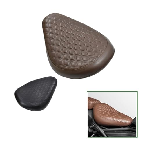 Selle conducteur passager Rebel CM 500 300 finition premium pour moto custom - 2