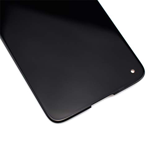 Image of Black Display LCD Touch Digitizer Screen with Adhesive Replacement for Motorola Moto G8 Power