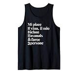 Photo Gallery bichon havanais cane divertente regalo amante vino donna uom canotta Photo Gallery bichon havanais cane divertente regalo amante vino donna uom canotta