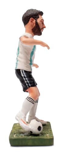 Image of Lionel Messi Action Figure | 6-Inch Football Star Collectible | Soccer Toy with Ball | Argentina Jersey