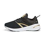 scarpe running puma faas Forever XT Wns Metallico PUMA Forever XT Metallic Wns, Scarpe da Ginnastica Donna, Nero (Puma Black-Puma White-Puma Team Gold), 38 EU