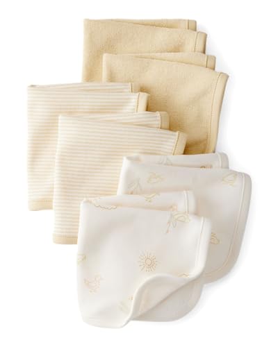 Image of Carter's 6-Pack Washcloths (Ivory /Yellow)
