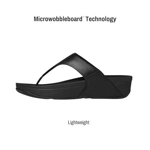 Image of fitflop Women Premium Leather Thong Comfort Slip-on Sandal