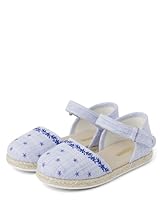 Gymboree,and Toddler Slip On Casual Shoe,Navy Espadrille,1 Years
