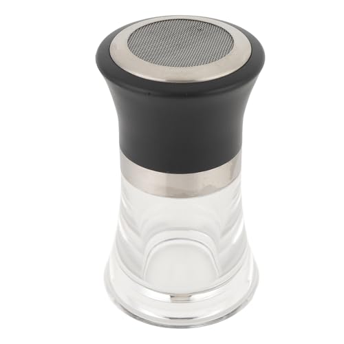 Fine Mesh Shaker, Stainless Steel Powdered Sugar Shaker with Lid, Enemy Sieve Spreader for Cocoa, Sugar and