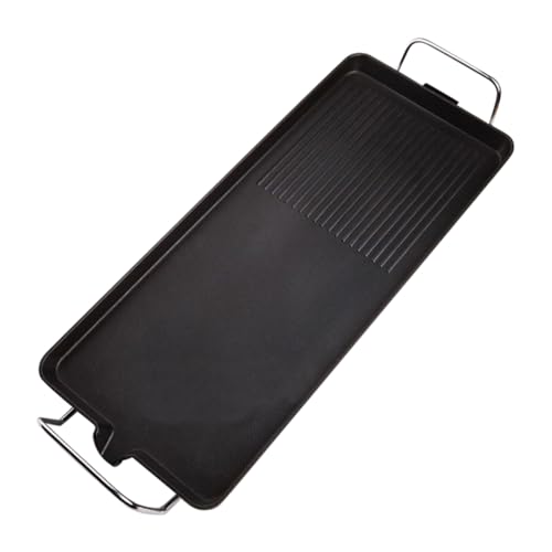 PRETYZOOM 1 Set Electric Bbq Grill Plate Electric Roast Meat Dish Non-stick Baking Tray Us Plug