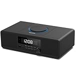Roxel RCD-330BT All-in-One Compact Mini System with CD Player, USB Playback, FM Radio, BT Streaming, Headphone Jack and Wireless Phone Charging
