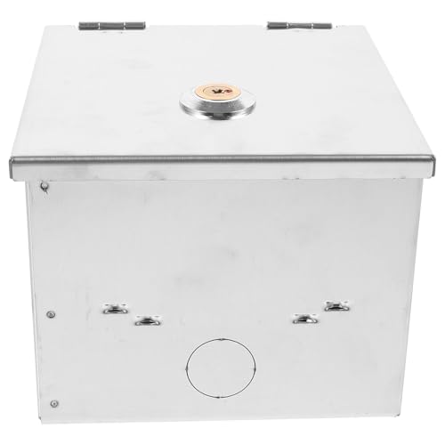 Boîte à douilles pour véhicule électrique en acier inoxydable extérieur avec antivol