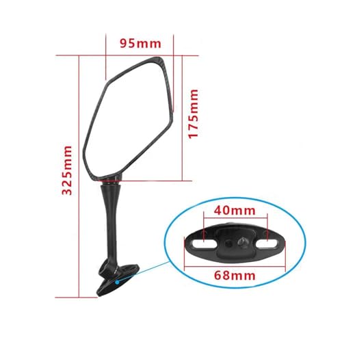 Espejos para Gsxr 600 K7 universales con luces de giro integradas 3