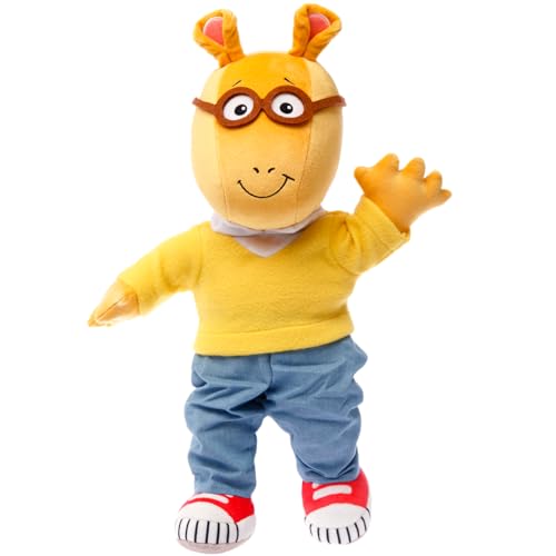 Mighty Mojo Plush Arthur The Ardvark Doll from PBS Show Arthur - Cute