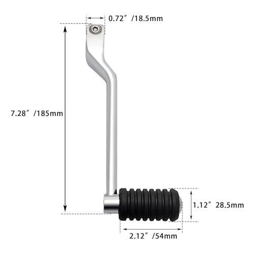 Levier de vitesses talon-pointe pour Fat Boy 114 et Softail 18-24 - 8