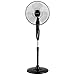 Produktbild Be Cool Standventilator 40cm mit Fernbedienung BC16SFRC  Ø 40 cm, 45 Watt, 3 Geschwindigkeitsstufen, Fernbedienung, schwarz