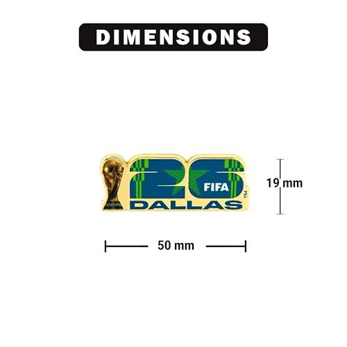 Image of FIFA World Cup Tournament Logo Magnet - Officially Licensed FIFA World Cup Magnet - Vibrant Host City Design - Durable Strong Hold - Perfect for Fridges, Lockers & Collectors