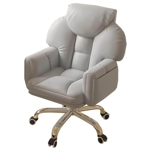 Ergonomic Gaming Chair for Home Office - High Back Executive Recliner Sofa with Footrest & Adjustable Armrests - Comfortable Adult Gaming Seat for Long Hours