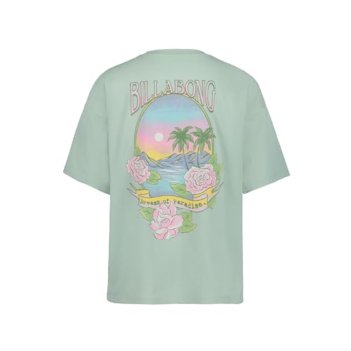 Image of Billabong Girls' Premium Short Sleeve Oversized Fit Graphic T-Shirt