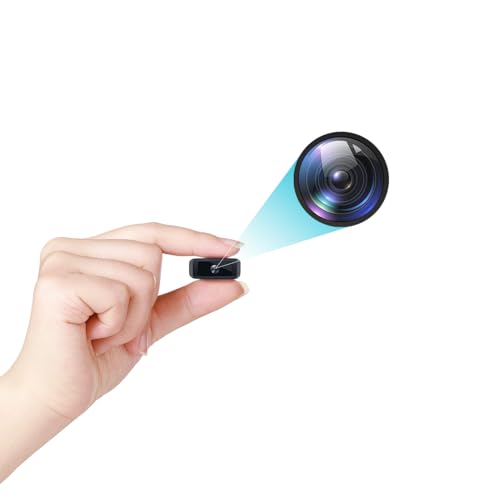 JFTWMG 64GB FHD 1080P Small Mini Body Camera, Thumb Size Hands Free Recording Body Worn Camera, Wearable Action Body Cam, Premium Portable Camcorder Mount Anywhere for Security, Work, Guard, Travel