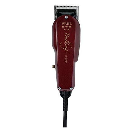 Wahl 08110-316H Máquina de corte profesional, 230 V, 50 Hz, color Burdeos
