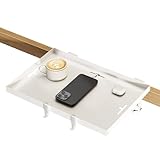 Organizer per letto a castello: con la sua ampia superficie di appoggio, questo tavolino da comodino offre molto spazio per gli oggetti di uso quotidiano. È compatibile con la maggior parte dei telai e funge da pratico organizer per letti a castello, soprattutto nei mesi invernali.