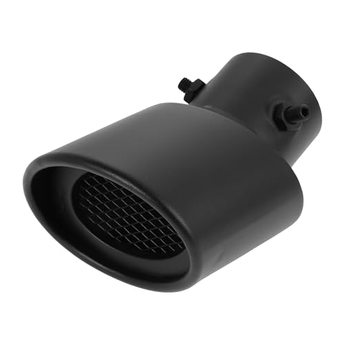 FUELHOOD 2.36インチ エキゾーストチップ スズキ ハスラー MR52S MR92S 車用 エキゾーストチップ テールパイプ マフラーチップ テールパイプ マットブラック 1個