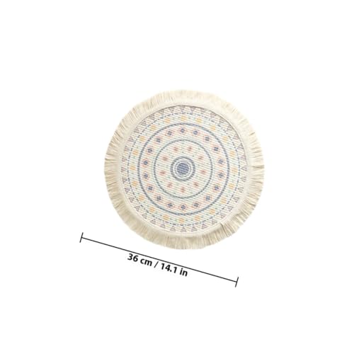 Set de table résistant à usure Hohopeti protection de table lavable pour repas de famille