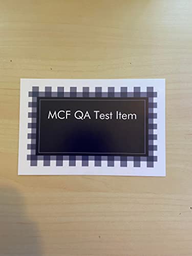 Image of MCF QA Test Item 2