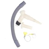 Erweiterter Wasserentladungsschlauch-Anschluss, geeignet für verschiedene Waschtrockner-Modelle, doppelte Dichtungstechnologie, Trockner, Ablaufschlauch-Verlängerungsausrüstung