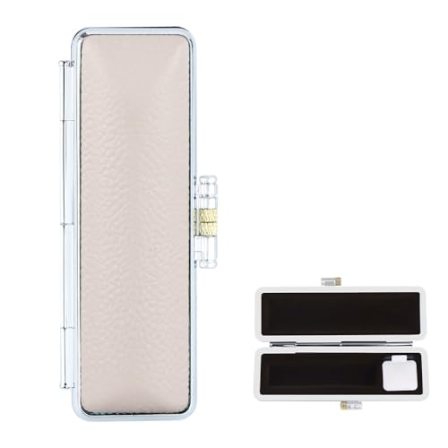 カラーもみ革印鑑ケース(G24)朱肉付き カラフルケース カラーリング 本革製 高級本革 男性 女性 ハンコ 祝い プレゼント ギフト 入学祝いLブラウン(L/BN)M(13.5mm-15.0mm用)