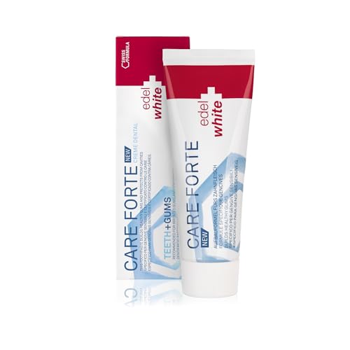 edel + White Care Forte Dentifrice avec vitamine E 75 ml