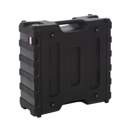 Gator Cases Pro Series Rotationsgeformtes 4U-Rack-Gehäuse mit Standard 19-Tiefe; (G-PRO-4U-19), Schwarz