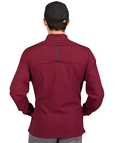Three Sixty Six Mens Windbreaker Jackets - Zippered Golf Wind Breaker Jacket - Vented, Dry Fit2