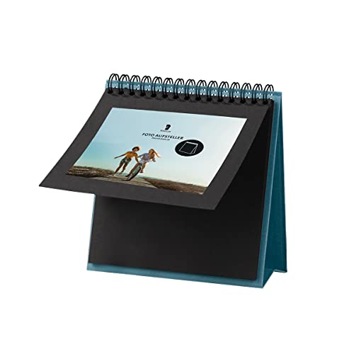 Rössler 13293200915 - Photo Table Display with Wire-O Binding, Denim, 13 Sheets, 190 x 190 mm, Pack of 1 - Image 2