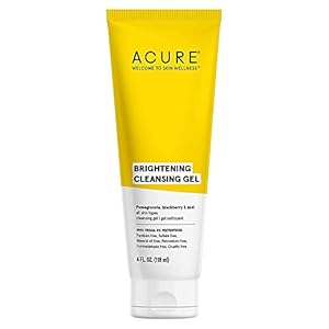 Acure Organics Brilliantly Brightening Cleansing Gel — 4 oz