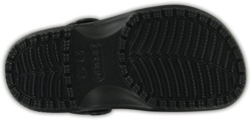 Crocs Classic Tamanco, Unissex Infantil, Preto (Black), 34