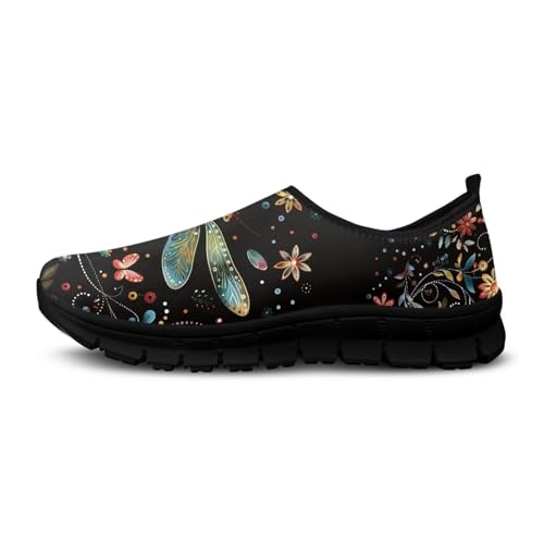Image of Women's Loafers Slip On Slip Shoe Casual Walking Shoes Non Slip Work Shoes Mesh Athletic Sneakers