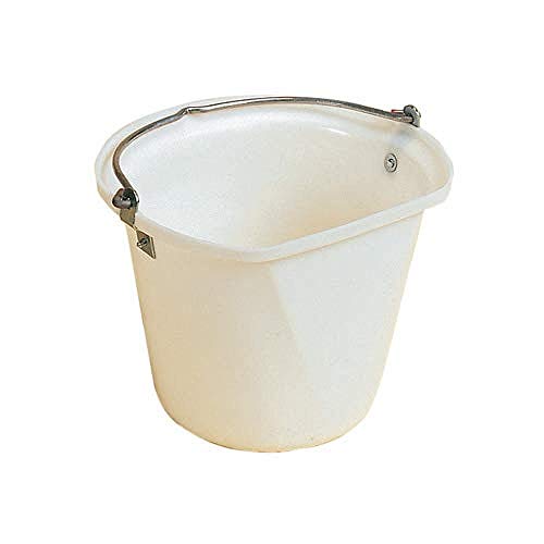 Master Rancher MR8QP/FSB-YEL Utility Bucket, Flat Sided, Yellow Resin, 8-Qts. - Quantity 10