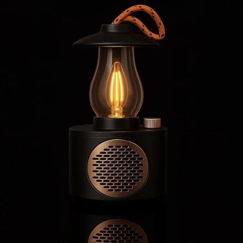 Image of Fire Turtle Camping Lanterns Rechargeable, Portable Electric LED Lights Outdoor Hanging Tent Light Vintage Tabletop Lantern Decor Stepless Dimming Waterproof, Power Outages, Indoor