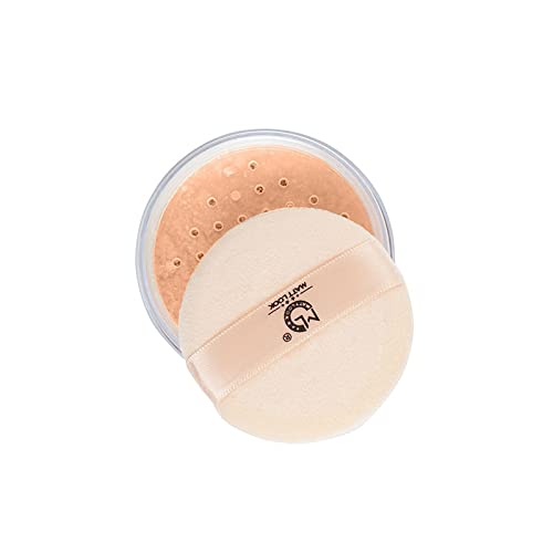 MATT LOOK Banana Luxury Professional Loose Finishing Powder Translucent, Sets Makeup, Controls Shine, Won't Clock Pores, Small Compact, Lightweight Formula, Longwearing Oil Absorbing, Fragrance Free, Matte Finish, Compact Powder, Natural (12gm) - Image 4