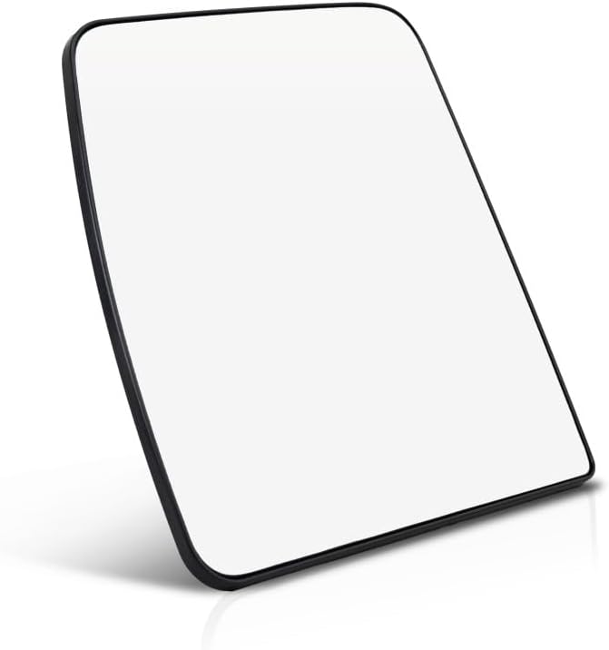 For Nissan NV1500/NV2500/NV3500 2012-2021 Mirror Glass Driver Side | Non-Heated | Main Glass | Flat Glass Type | Standard Mirror | w/Backing Plate | Cargo Van | S | Replacement For 963661PA0E