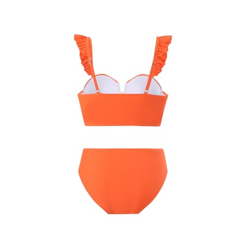 Women's One Piece Swimsuit with Cover up Set Beach Wrap Skirt Retro Floral Print Bathing Suit for Women Tummy Control4