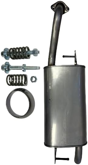 Superior Exhaust Direct Fit Rear Exhaust Muffler Compatible With 2003-2013 Toyota Corolla 1.8L (FWD Only)