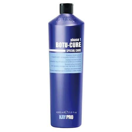 KAYPRO Botu-Cure Phase 1 Reconstructing Shampoo with Plants Peptides for Damaged Hair 1000ML (Reconstruction program) for very damaged