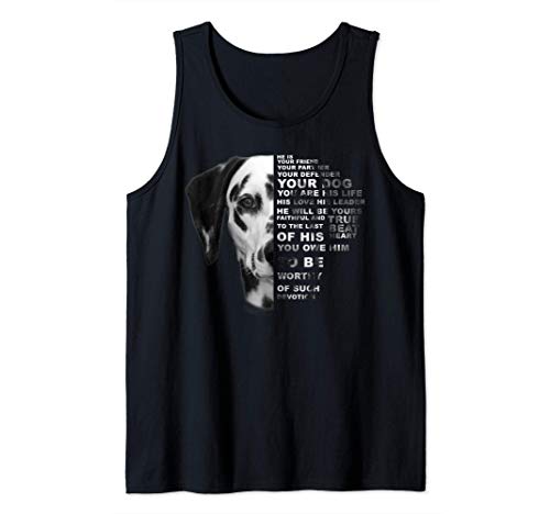 He Is Your Friend Your Partner Your Dog Dalmatian Dog Lover Camiseta sin Mangas