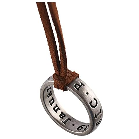 Uncharted 4 Nathan Drake Ring Necklace for Men Cover