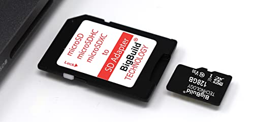 EMemoryCards - Scheda di memoria microSDXC da 128