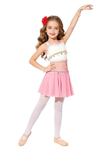 Robe de princesse fille et ensembles hip hop pour fête et danse